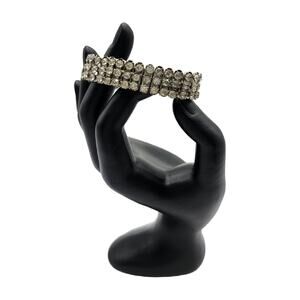 Vintage Rhinestone Expansion Bracelet, 1950s